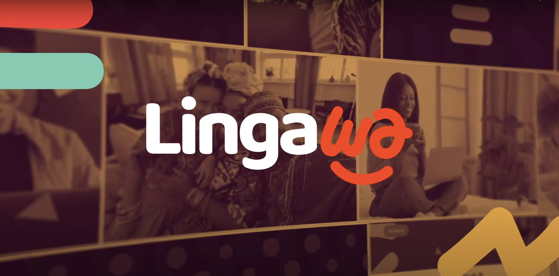 Graphic used for Lingawa’s homepage or featured language programs